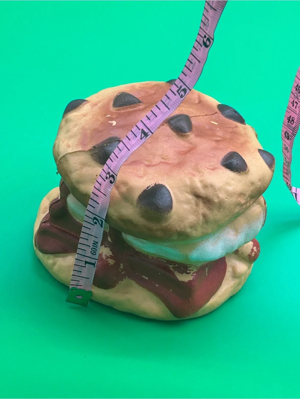 X-Large Purple Cupcake Cookie, Icecream cone Squishy Toys -